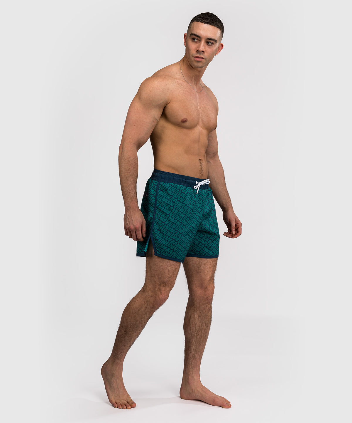 Short de Bain Venum Echo - Bleu Océan/Vert Émeraude