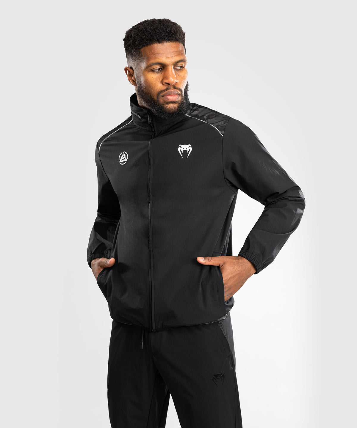 Venum x Polaris Track Jacket - Black/Storm Grey