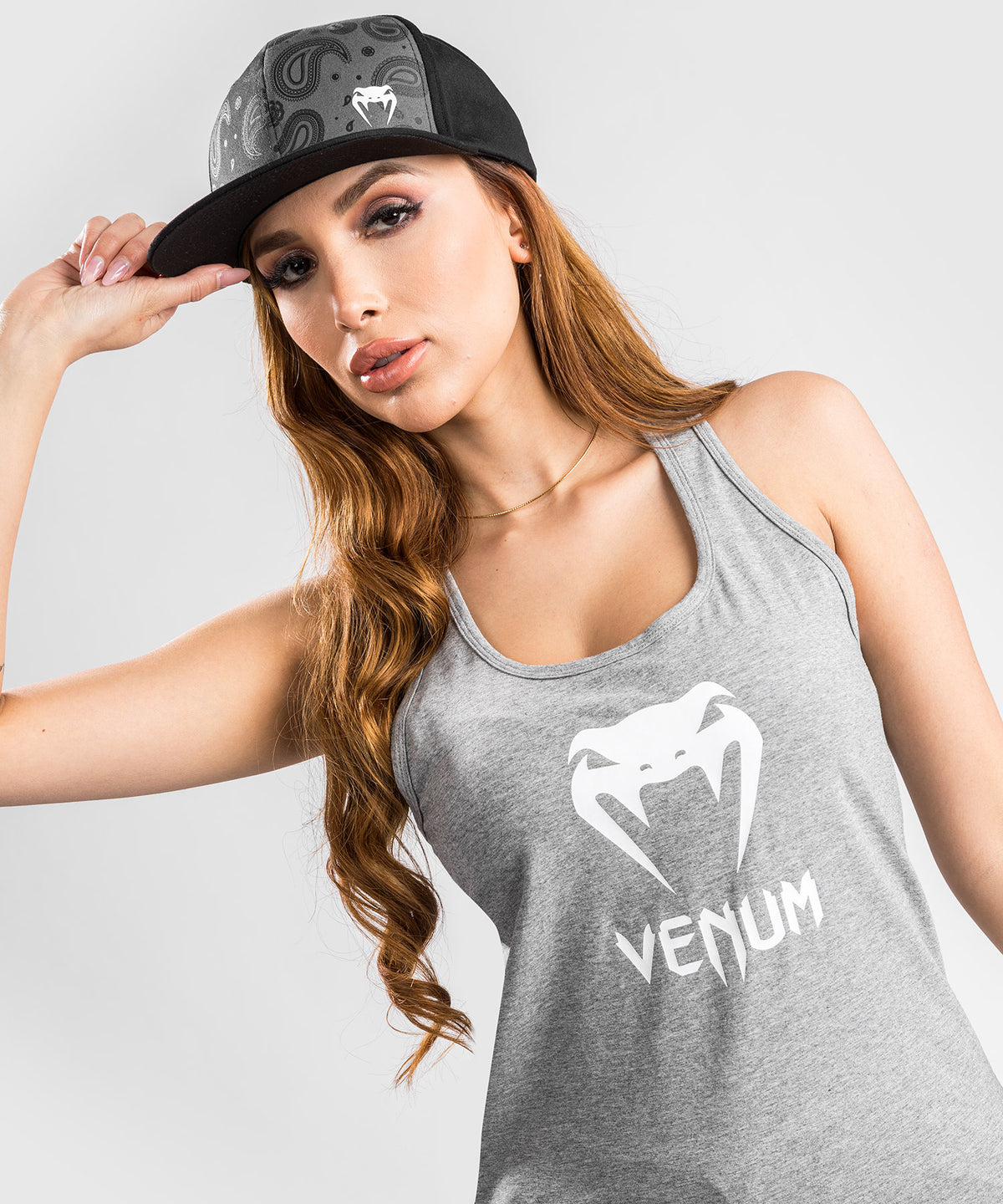 Venum Classic Tank Top – Für Frauen - Hellgrau Meliert