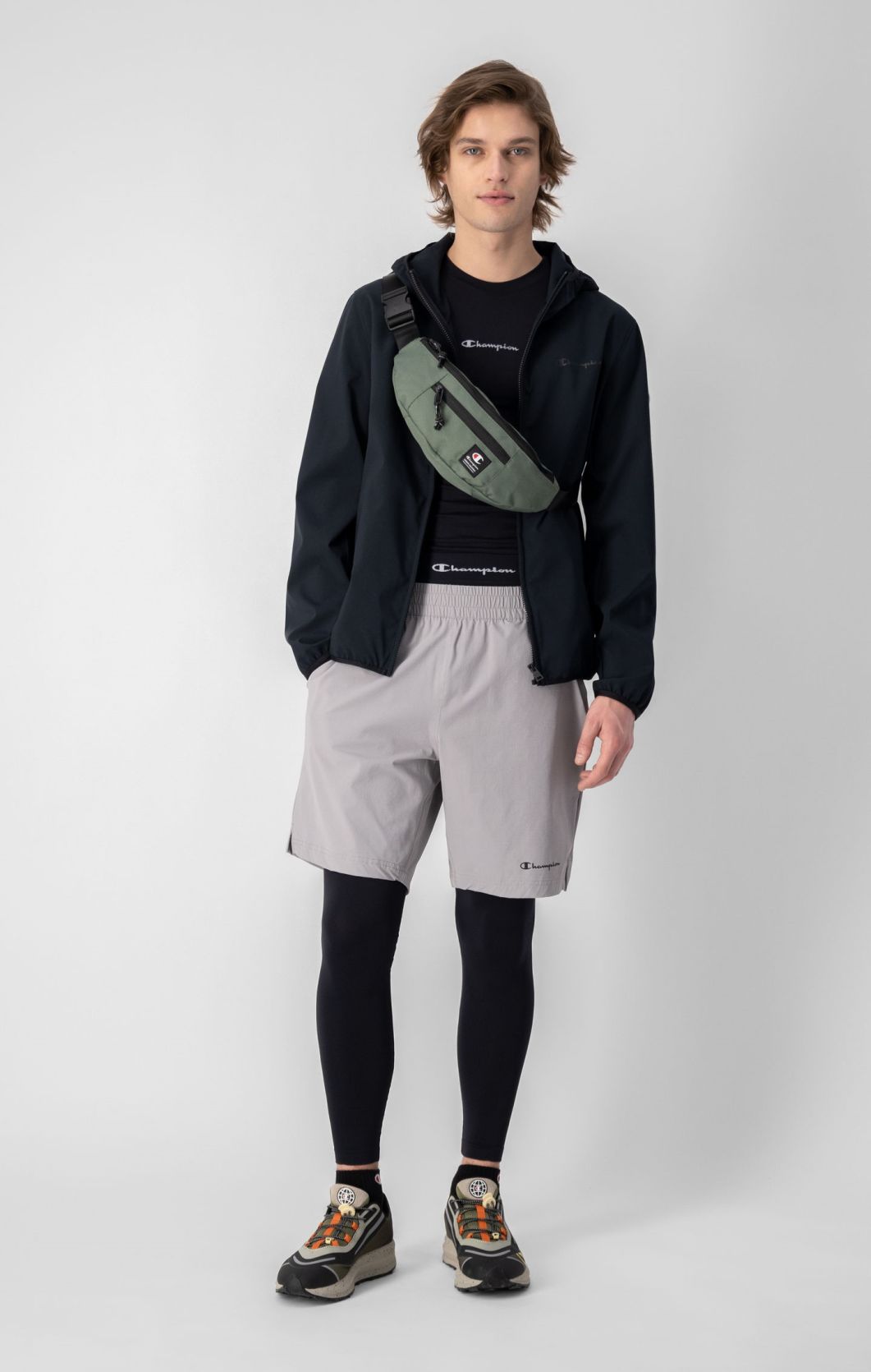 Champion Seamless T-shirt a Maniche Lunghe - Nero
