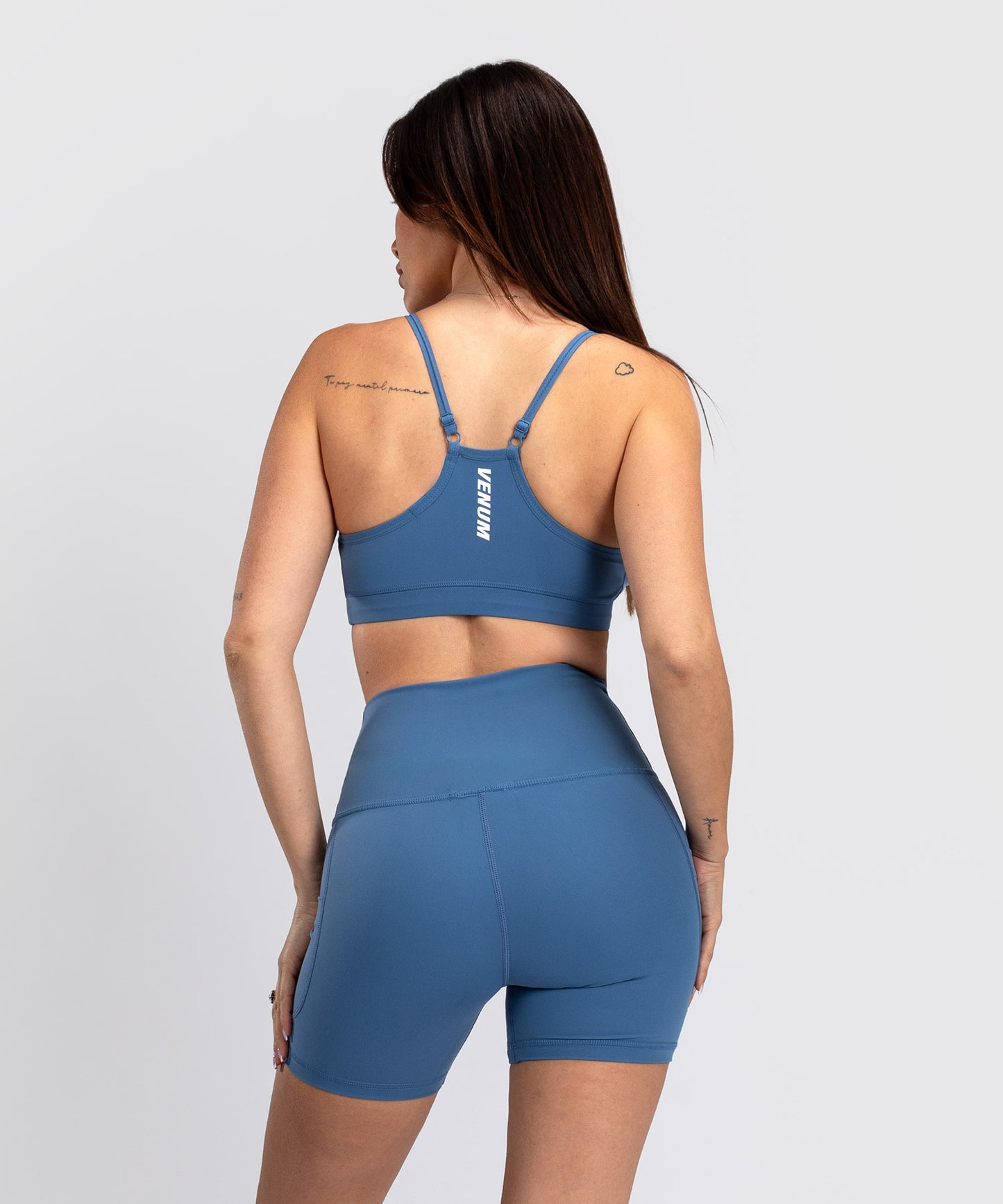 Venum Essential Low Impact Sports Bra da Donna - Blu Tempesta
