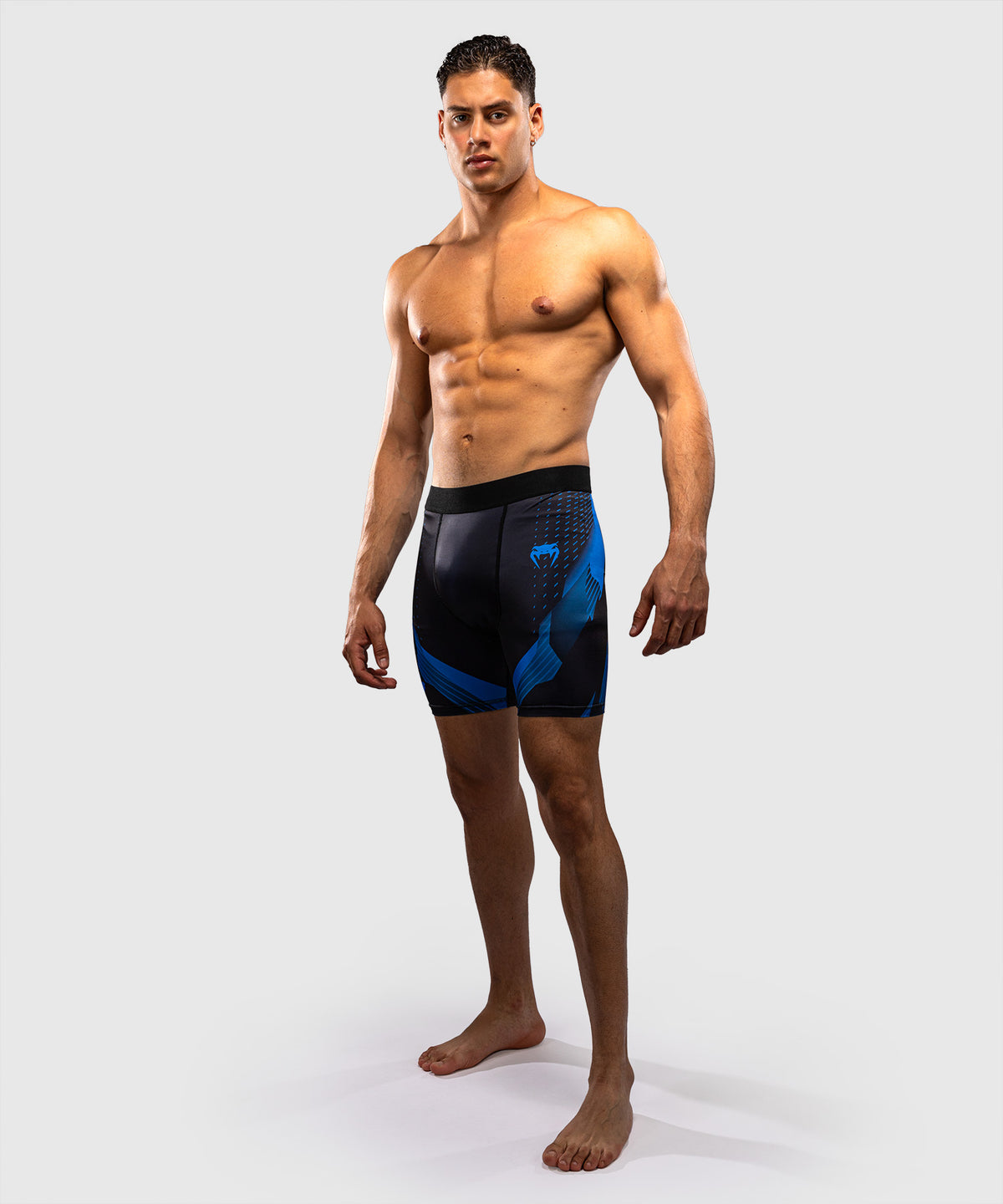 Venum No-Gi 6.0 Kompressionsshort - Schwarz/Blau