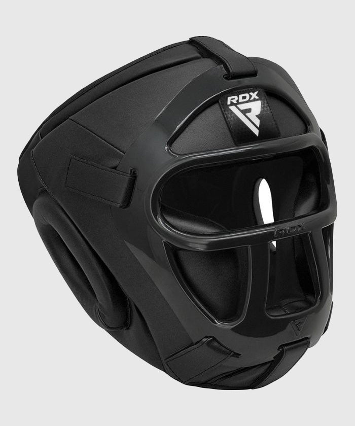 RDX Griglia Sports Zero Impact Casco da Boxe - Nero