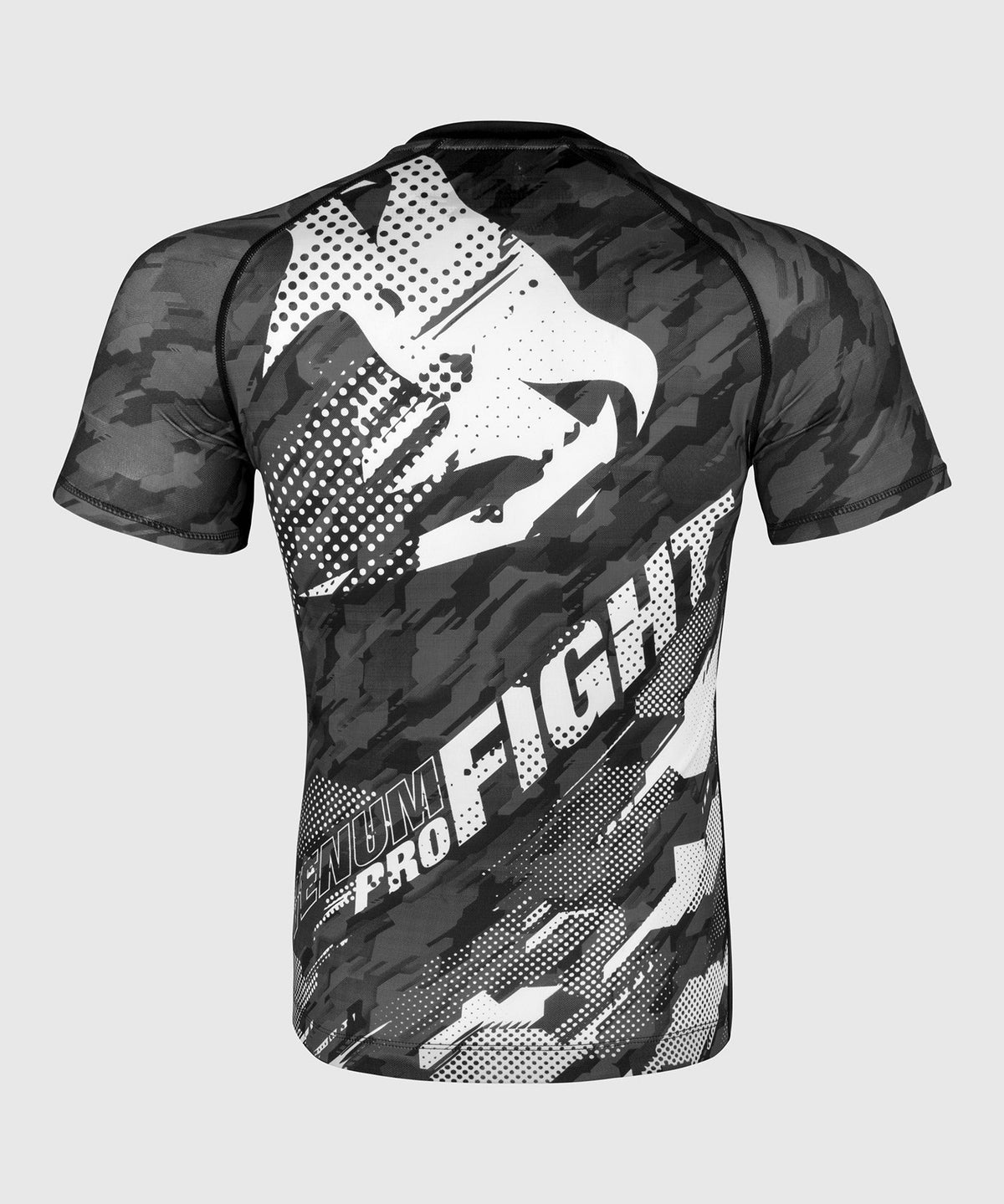 Venum Tecmo Rashguard - Kurzarm - Grau