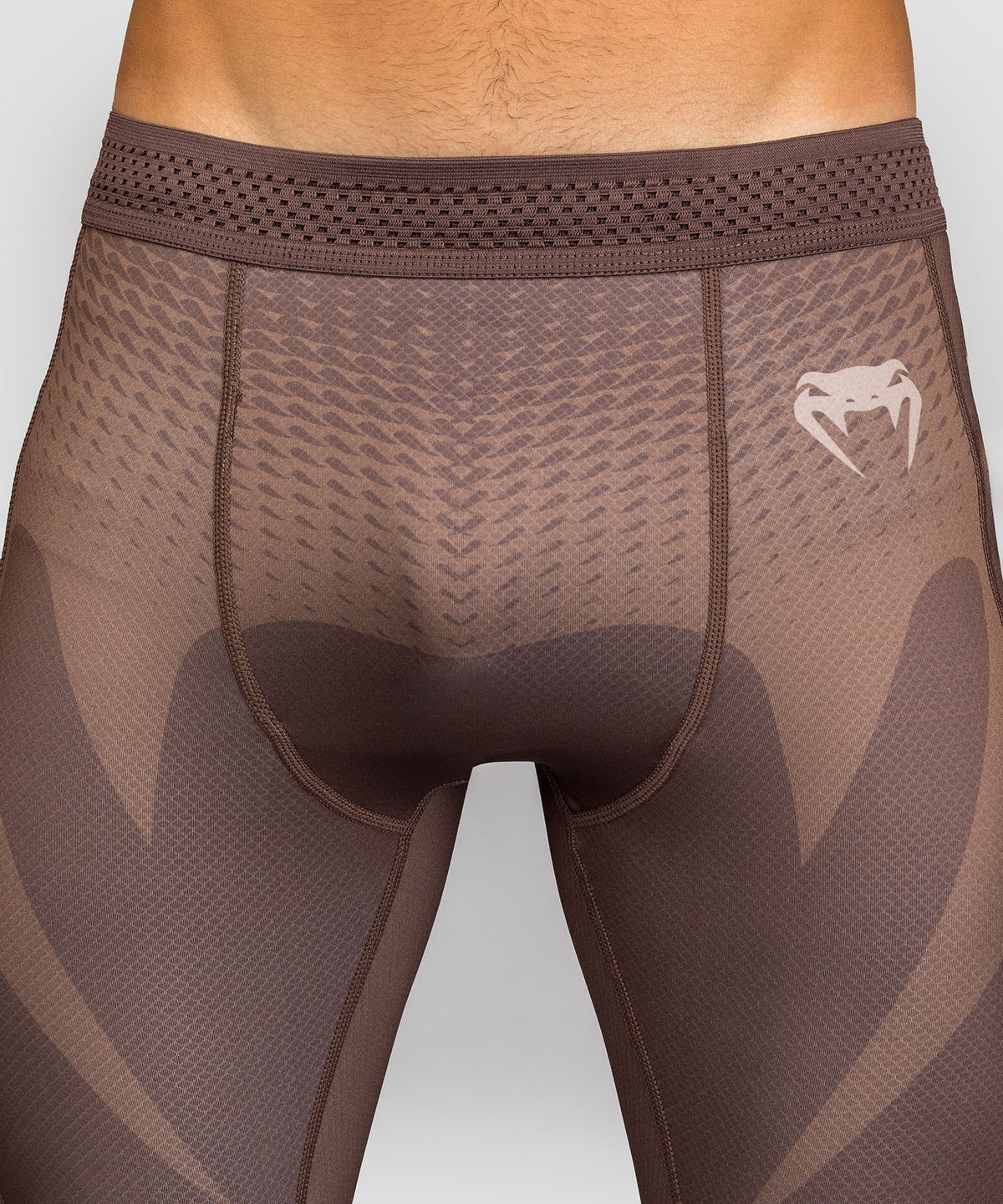 Pantalon de Compression Venum No Gi - Marron Chocolat