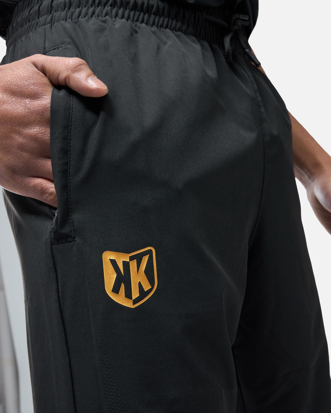 Survêtement complet (veste + pantalon) FK x Venum Hexagone MMA - Noir/Doré