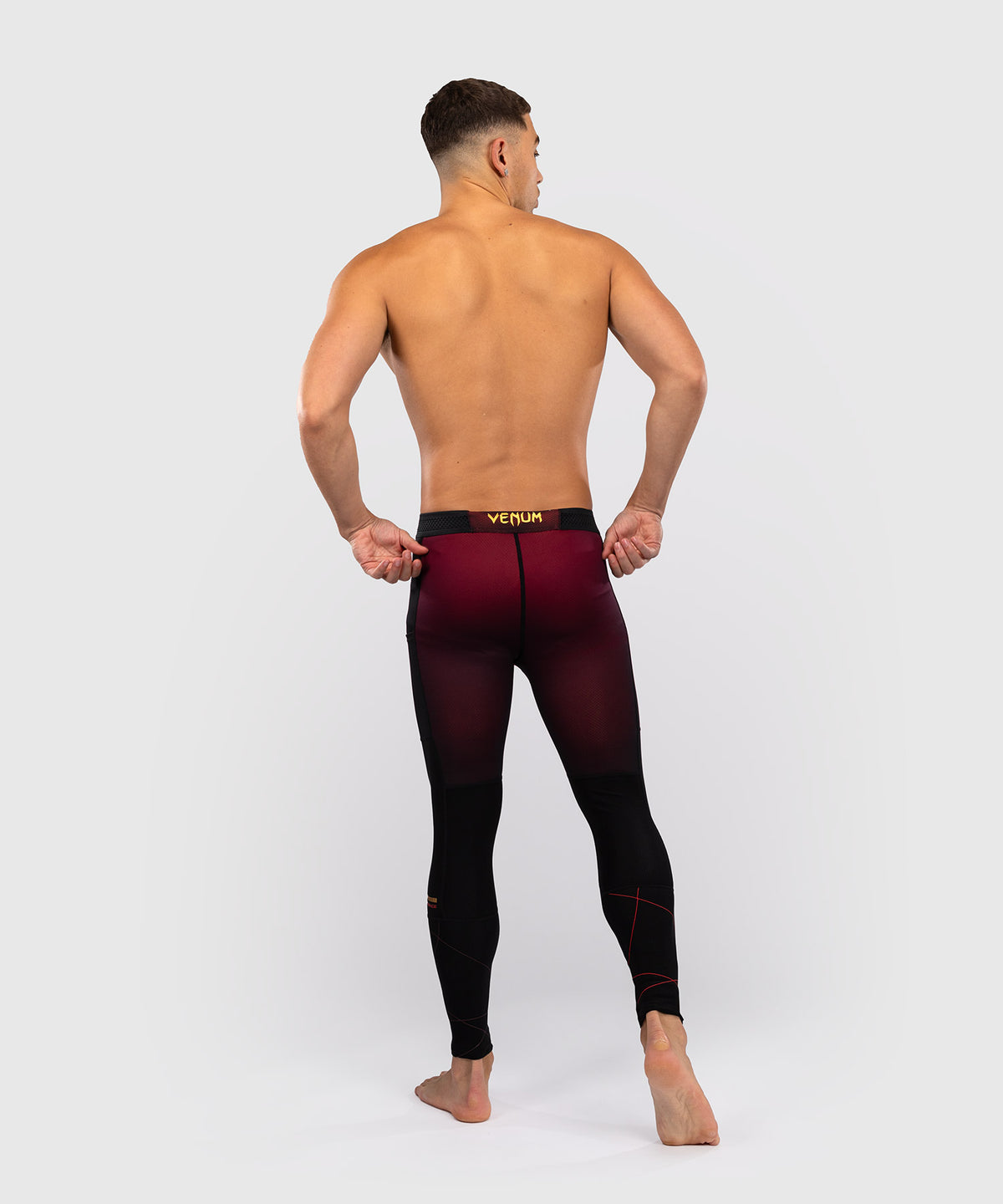 Venum Tactical XT Spats - negro/borgoña/oro