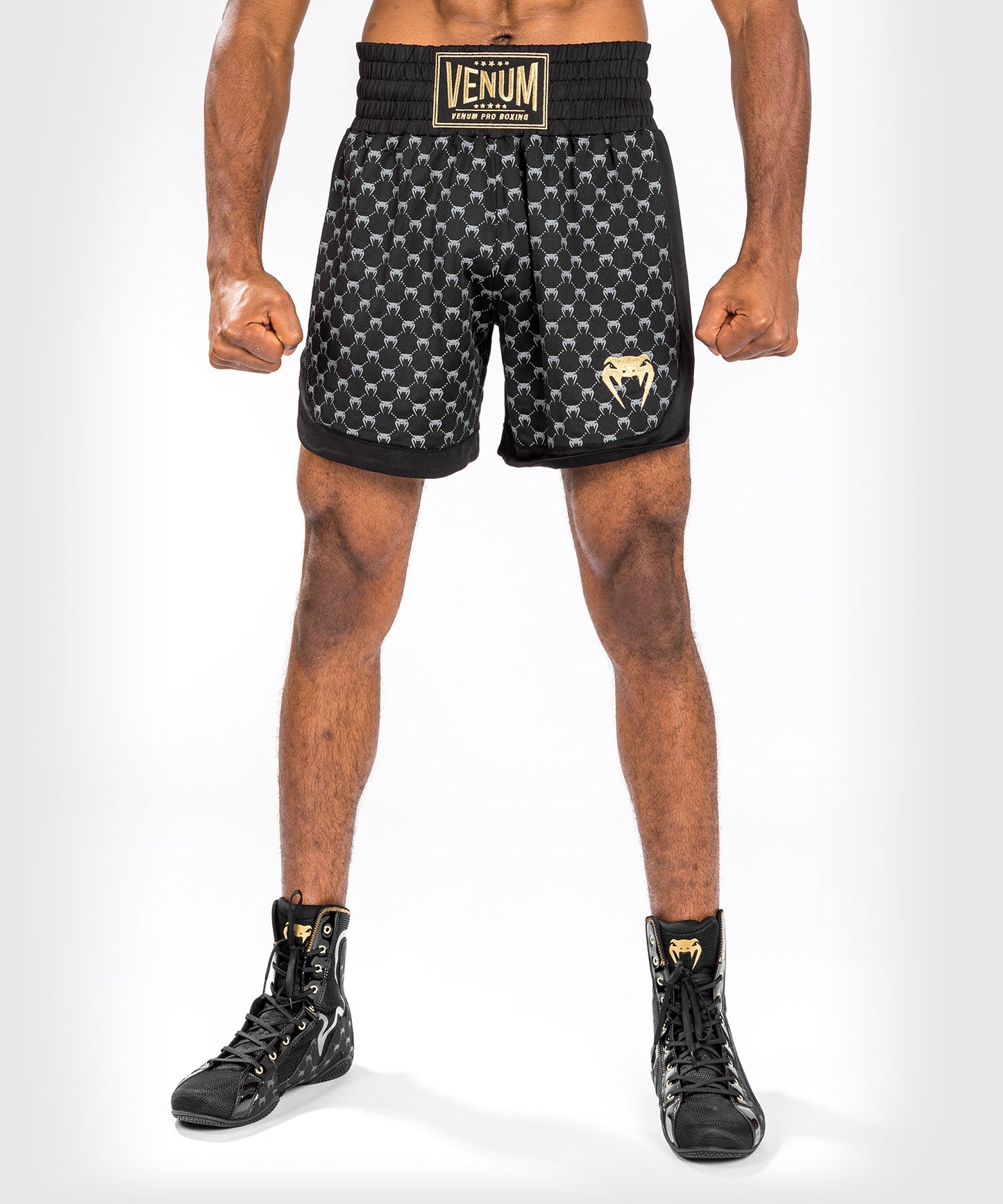 Short de Boxe Venum Monogram - Noir