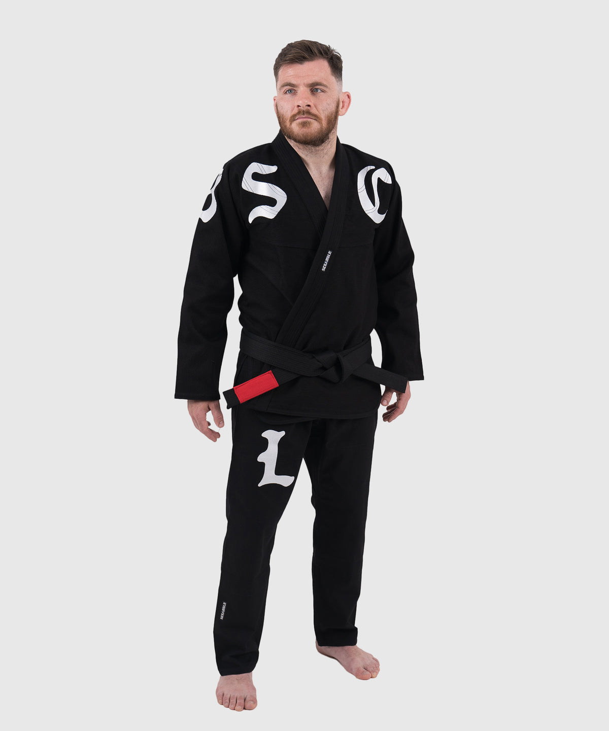 Scramble Glyph BJJ Gi - Black