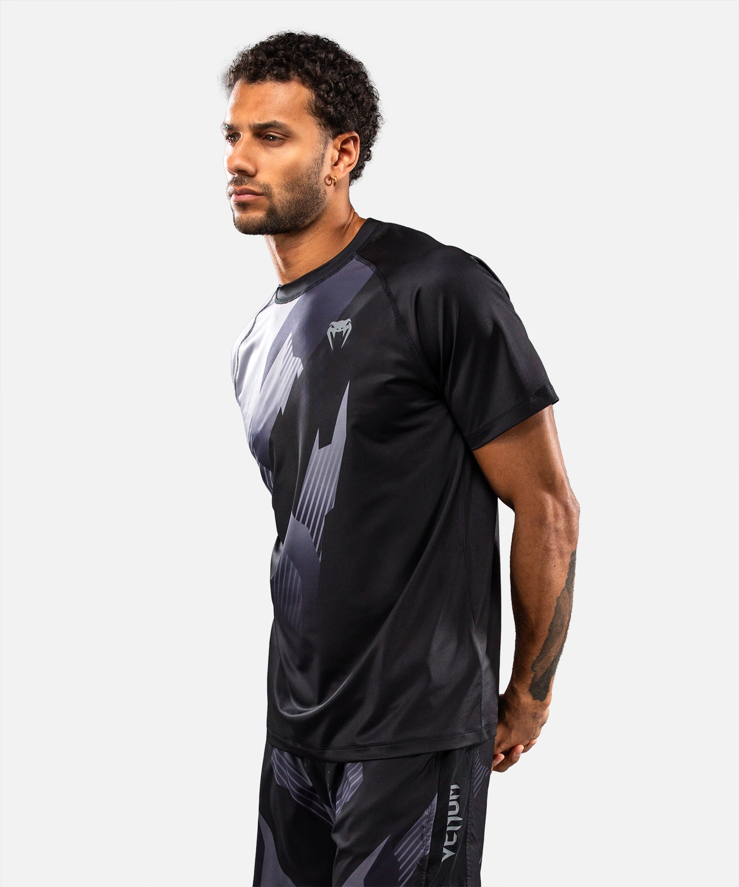 Venum No-Gi 6.0 Dry Tech T-Shirt - Black/Grey