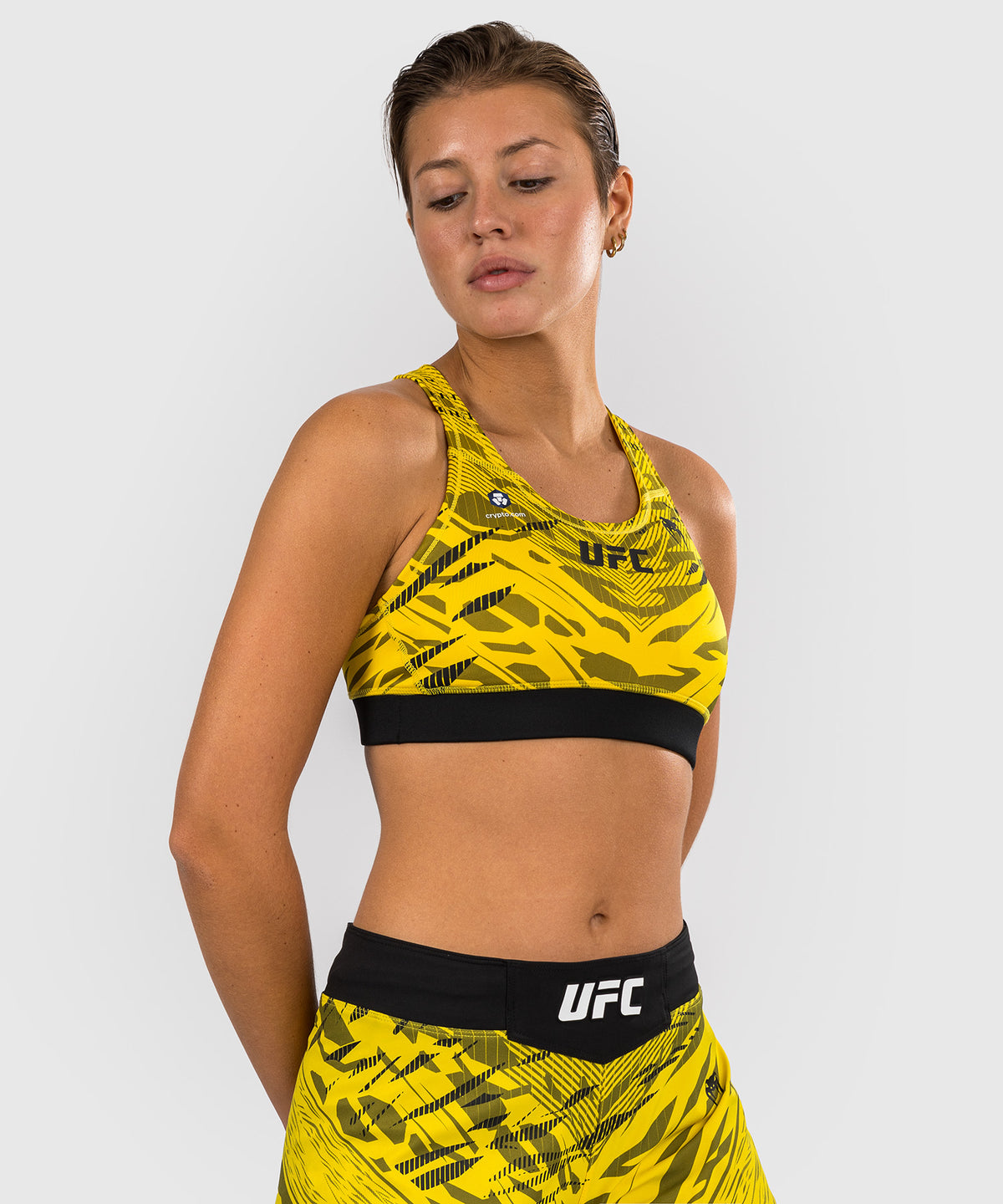 Brassière pour Femmes UFC Fusion by Venum Authentic Fight Night - Jaune