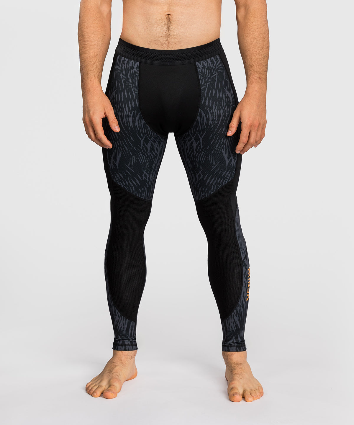 Pantalon de compression Venum x Chimaev - Noir/Gris