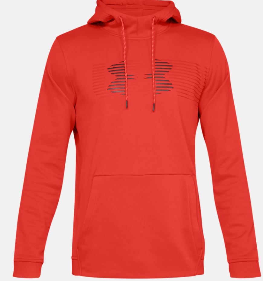 Under Armour Rival Fleece Sudadera con Capucha – Rojo