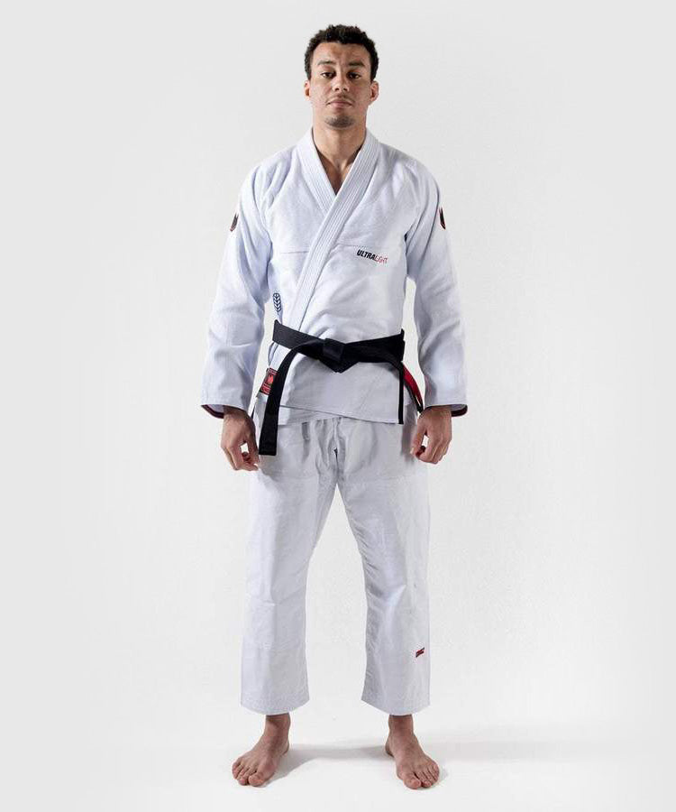 Kimonos de JJB Kingz Ultralight 2.0 - Blanc