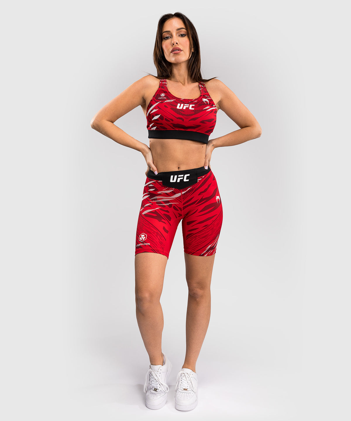 UFC Fusion by Venum Authentic Fight Night Women’s Sports Bra - Red