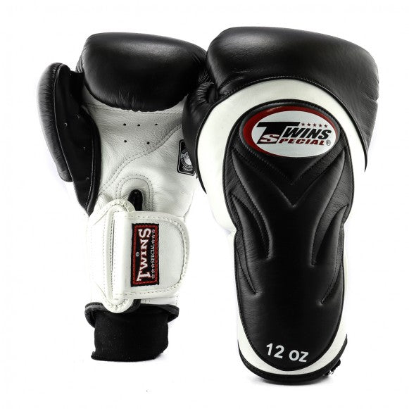 Twins BGVL6 Guantoni da Boxe - Nero/Bianco