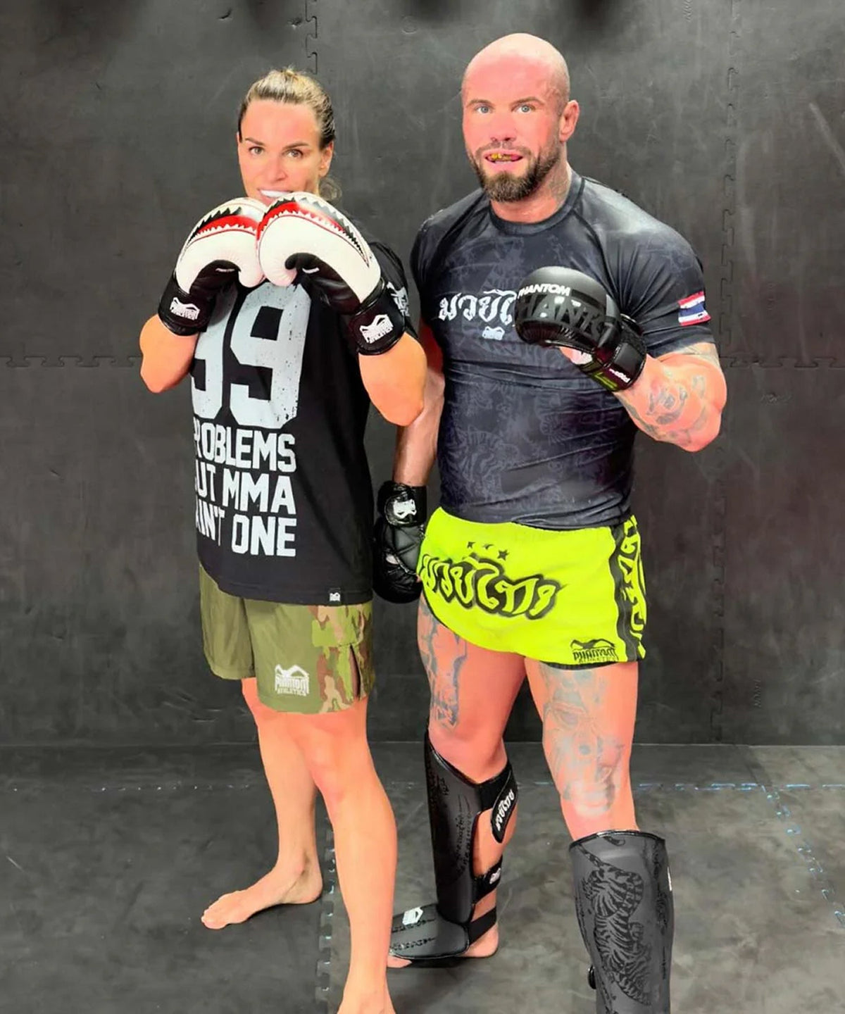 Phantom Athletics Muay Thai Rashguard - Black