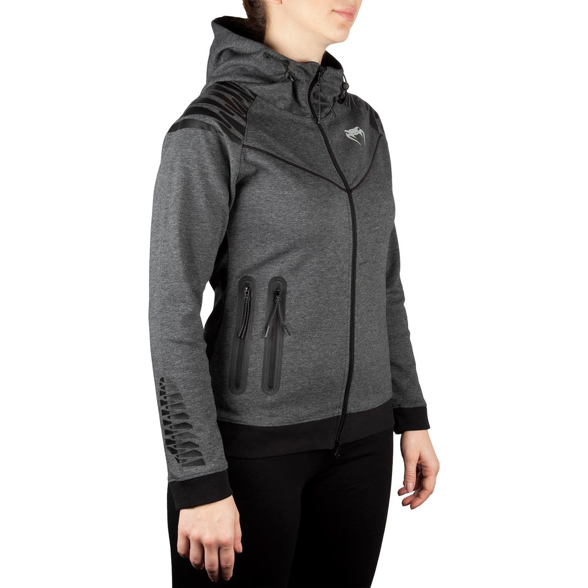 Venum Laser Damen-Sweatshirt - Grau meliert - Exclusiv