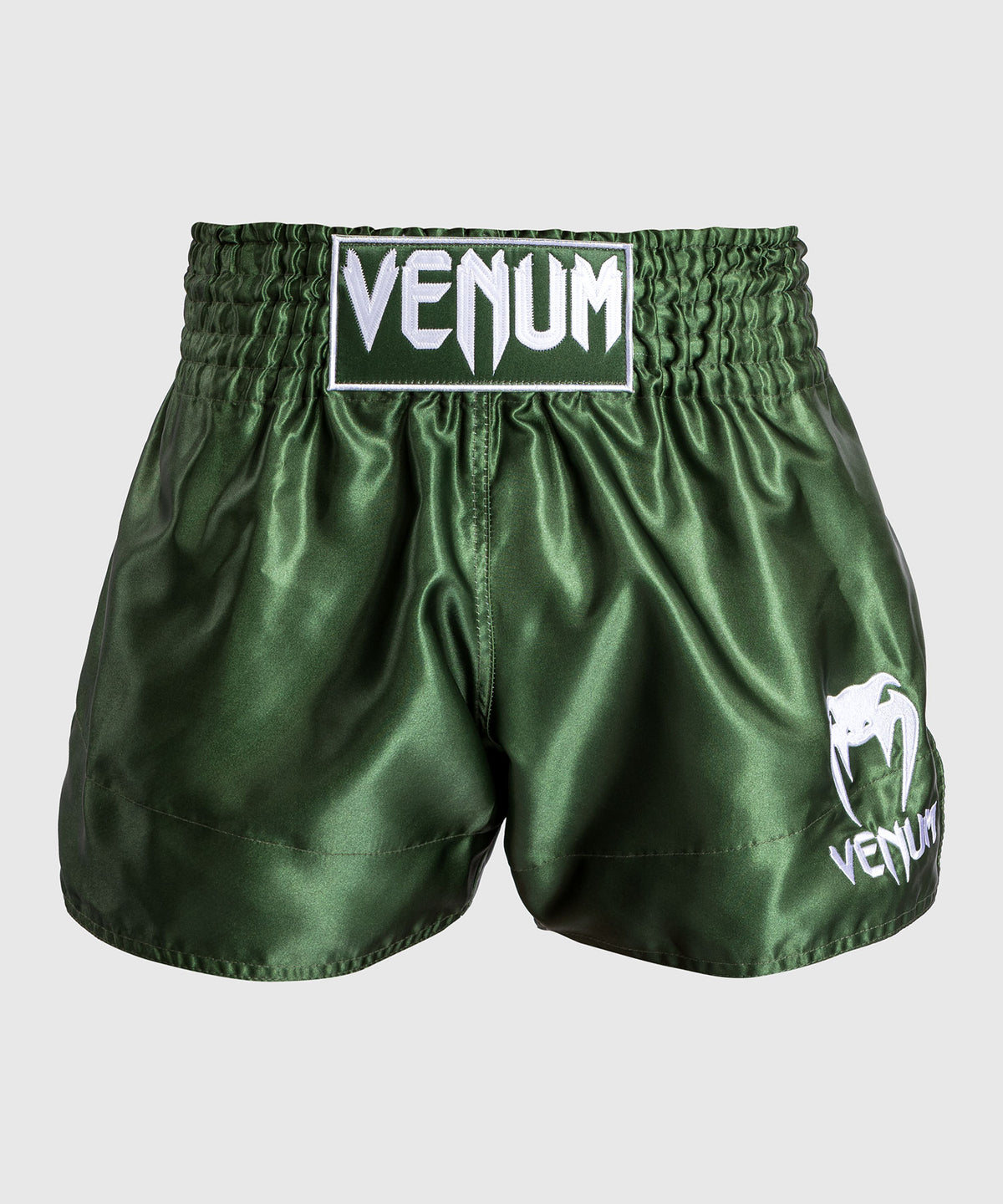 Venum Classic Short Muay Thaï Kaki/Blanc