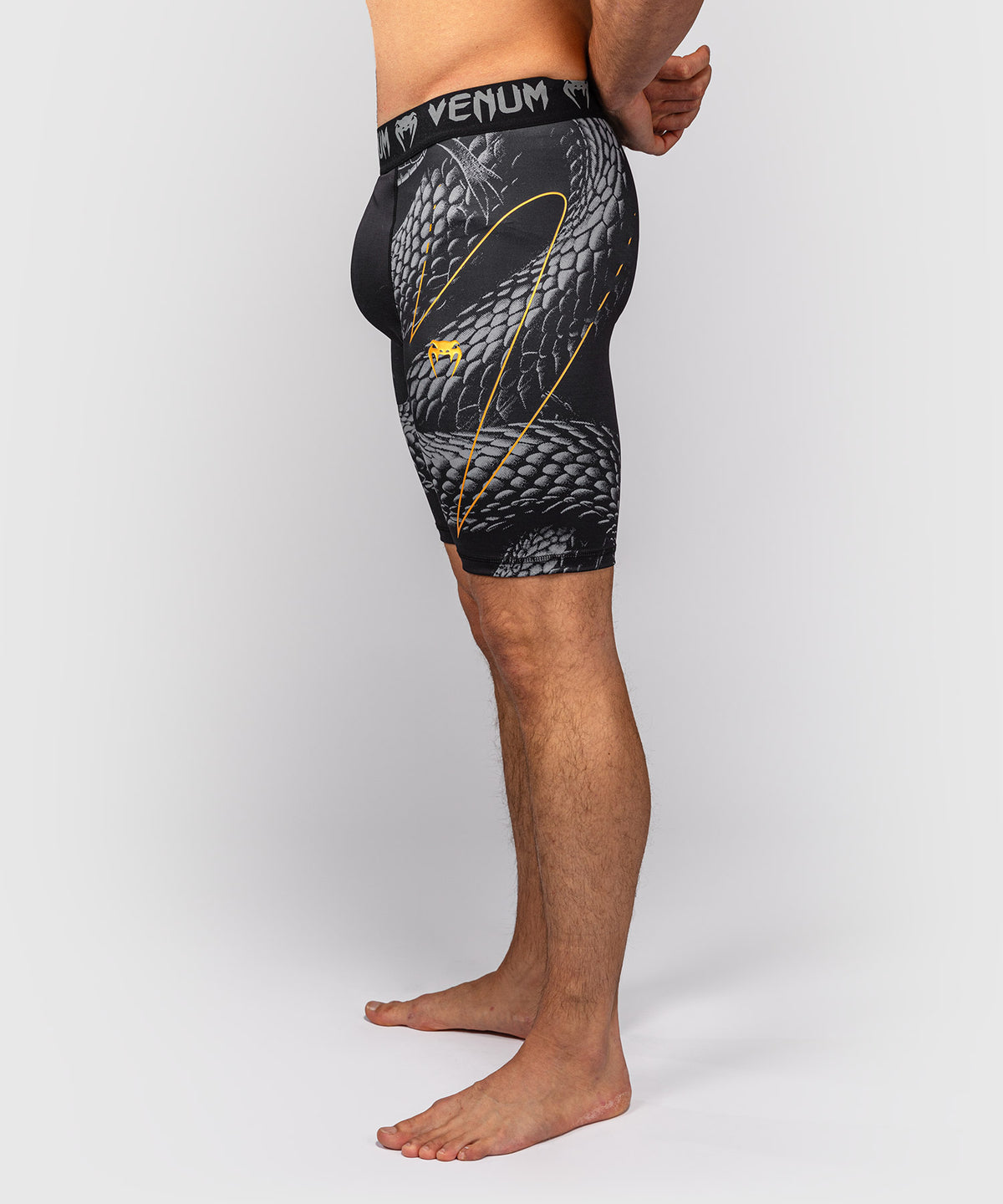 Venum Matupa Vale Tudo Shorts - Black/Grey/Gold