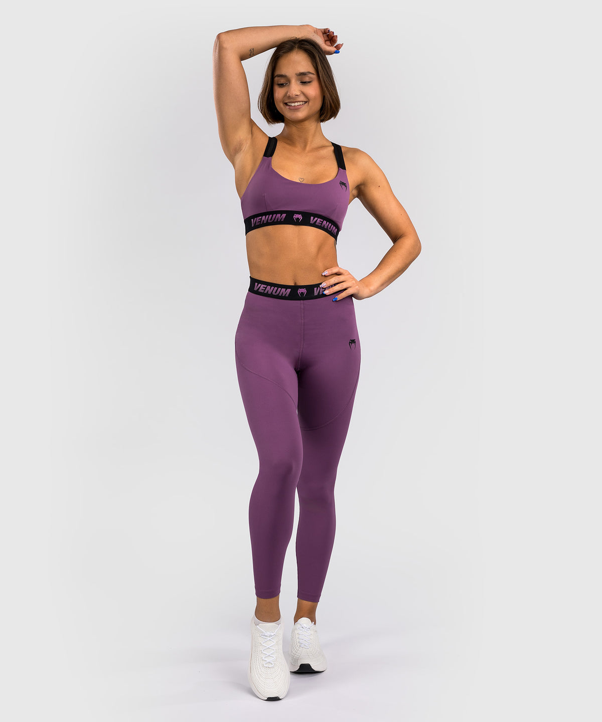 Venum Elevate Sport-BH für Frauen - Dusky Orchid