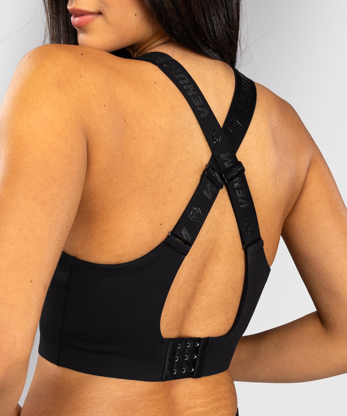 Venum Essential X Women's Sport-BH – Schwarz