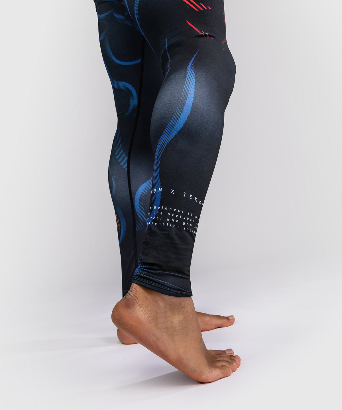 Venum x TEKKEN 8 Spats - Yoshimitsu - Nero/Arancione