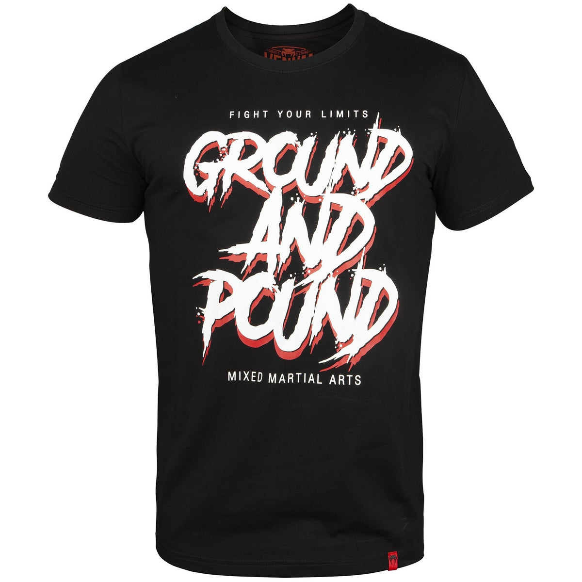 T-shirt Venum Ground And Pound - Noir