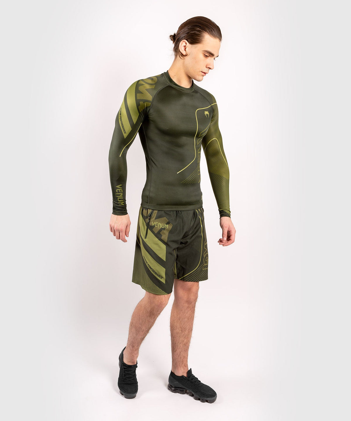 Rashguard Venum Commando Edition Loma Manches Longues - Kaki