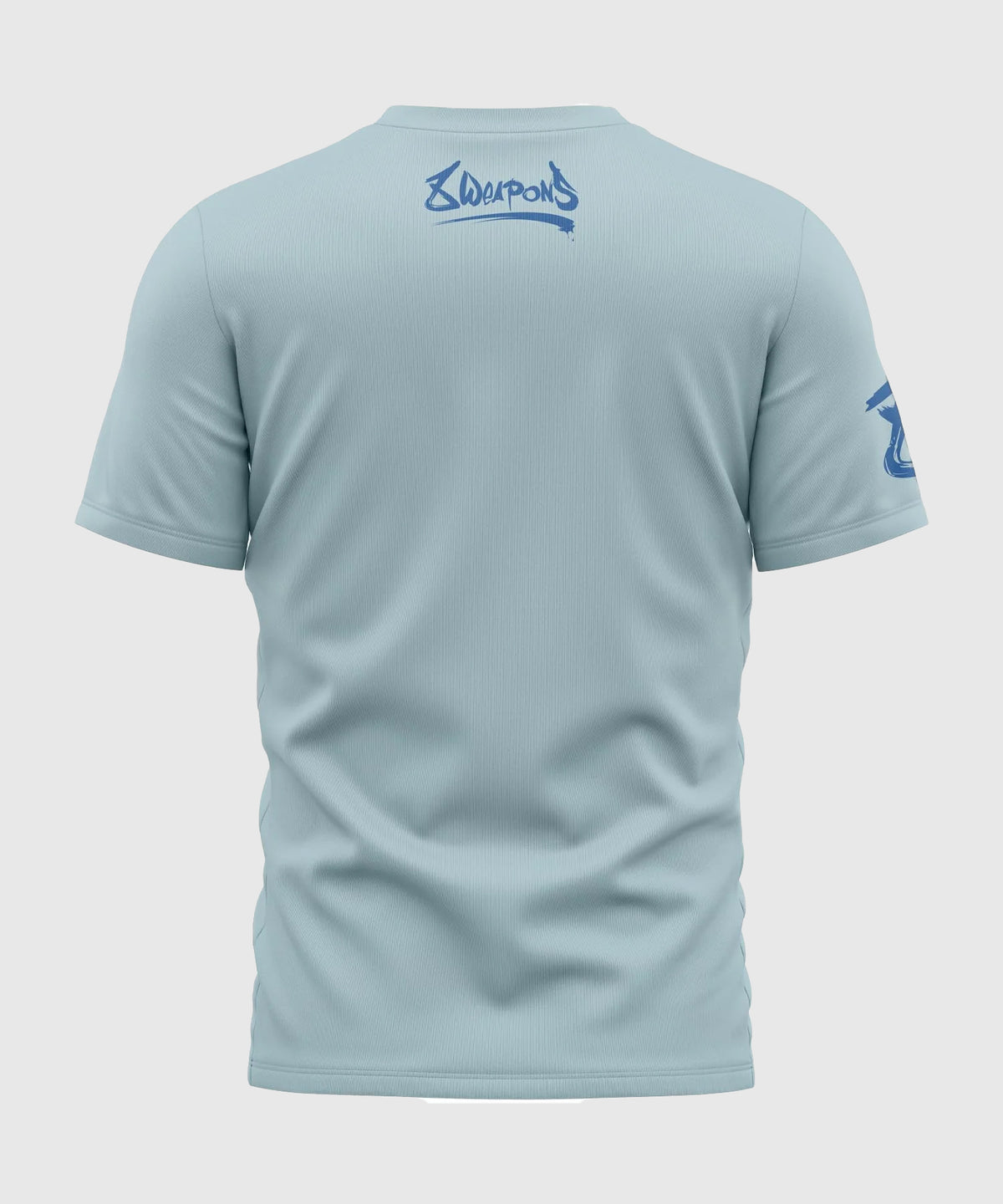 8 Weapons Unlimited Camiseta - Azul Claro
