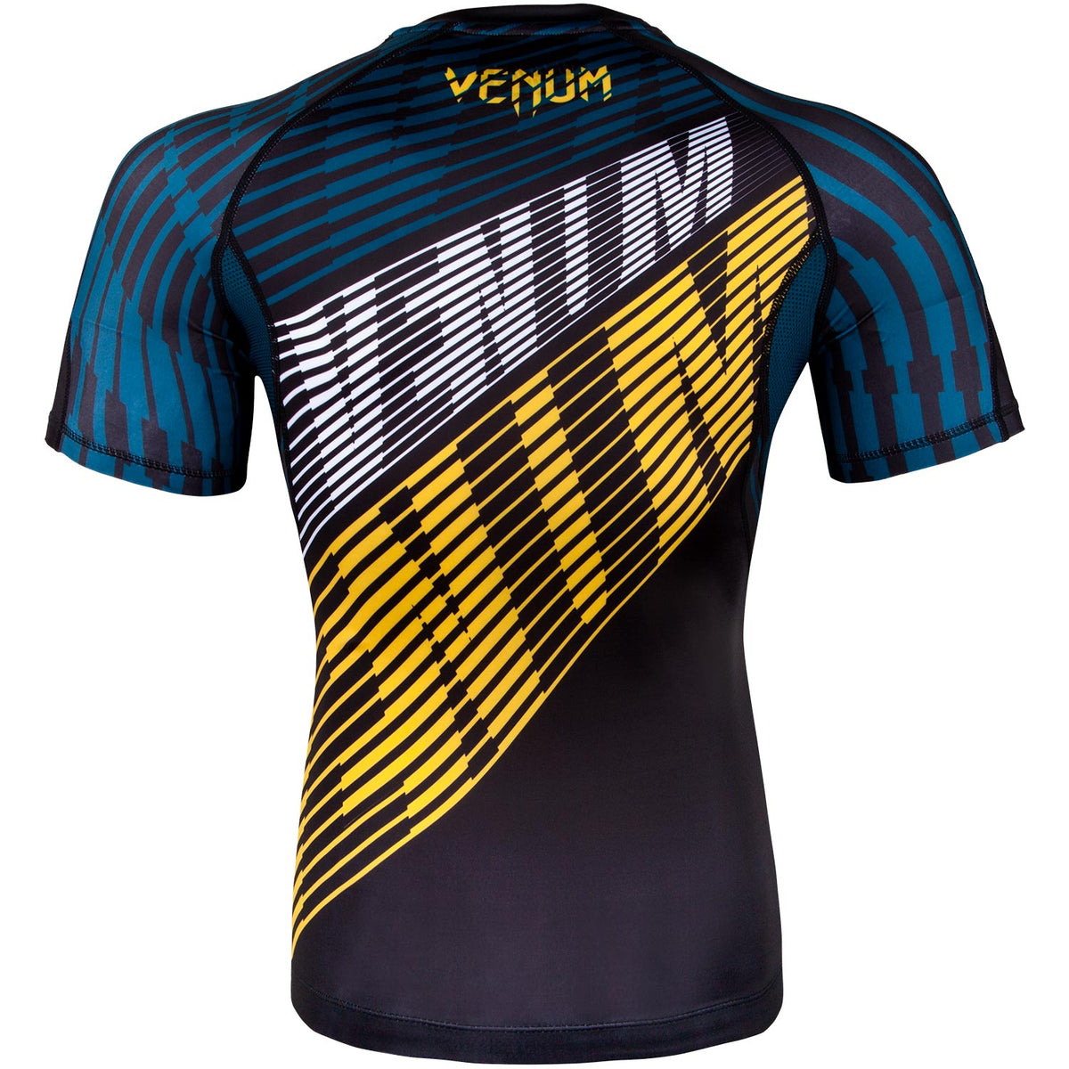 Rashguard Venum Plasma - Manches courtes - Noir/Jaune