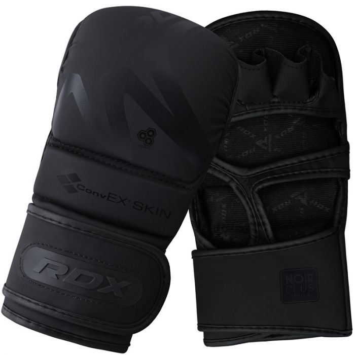 RDX T15 MMA Sparring Gloves - Matte Black