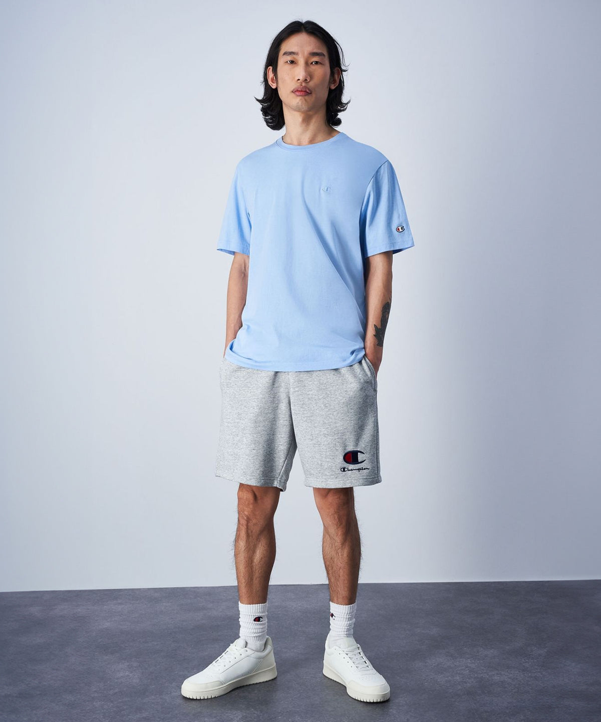 Champion Legacy Bermuda – Grigio