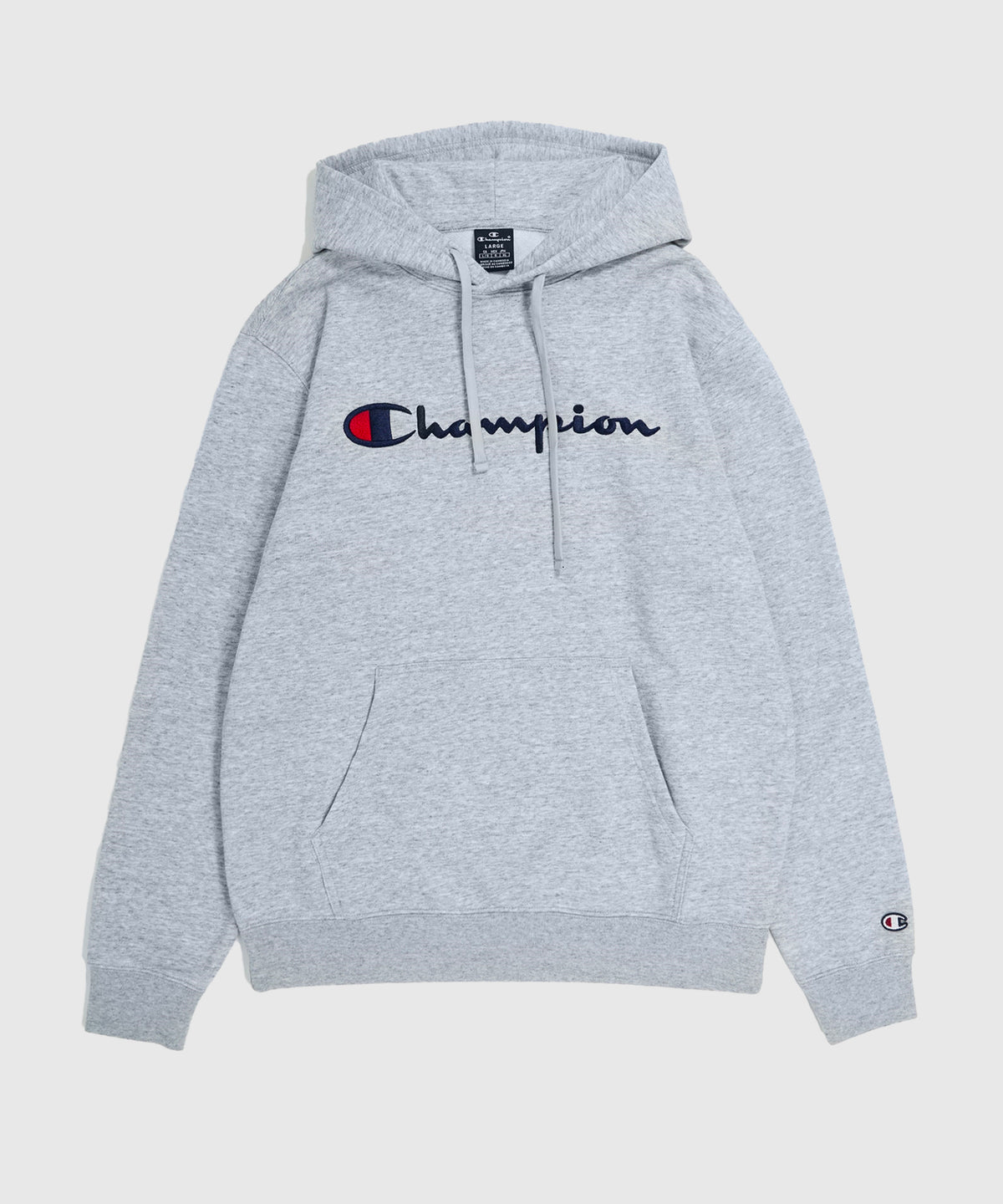 Champion Sudadera con Capucha Hombre – Gris Claro Jaspeado