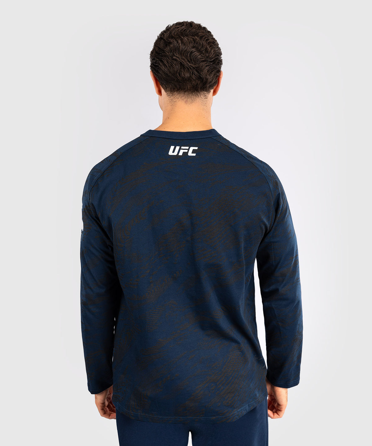 UFC Fusion by Venum Fight Week Men’s Long Sleeve T-Shirt - Oceanic Blue