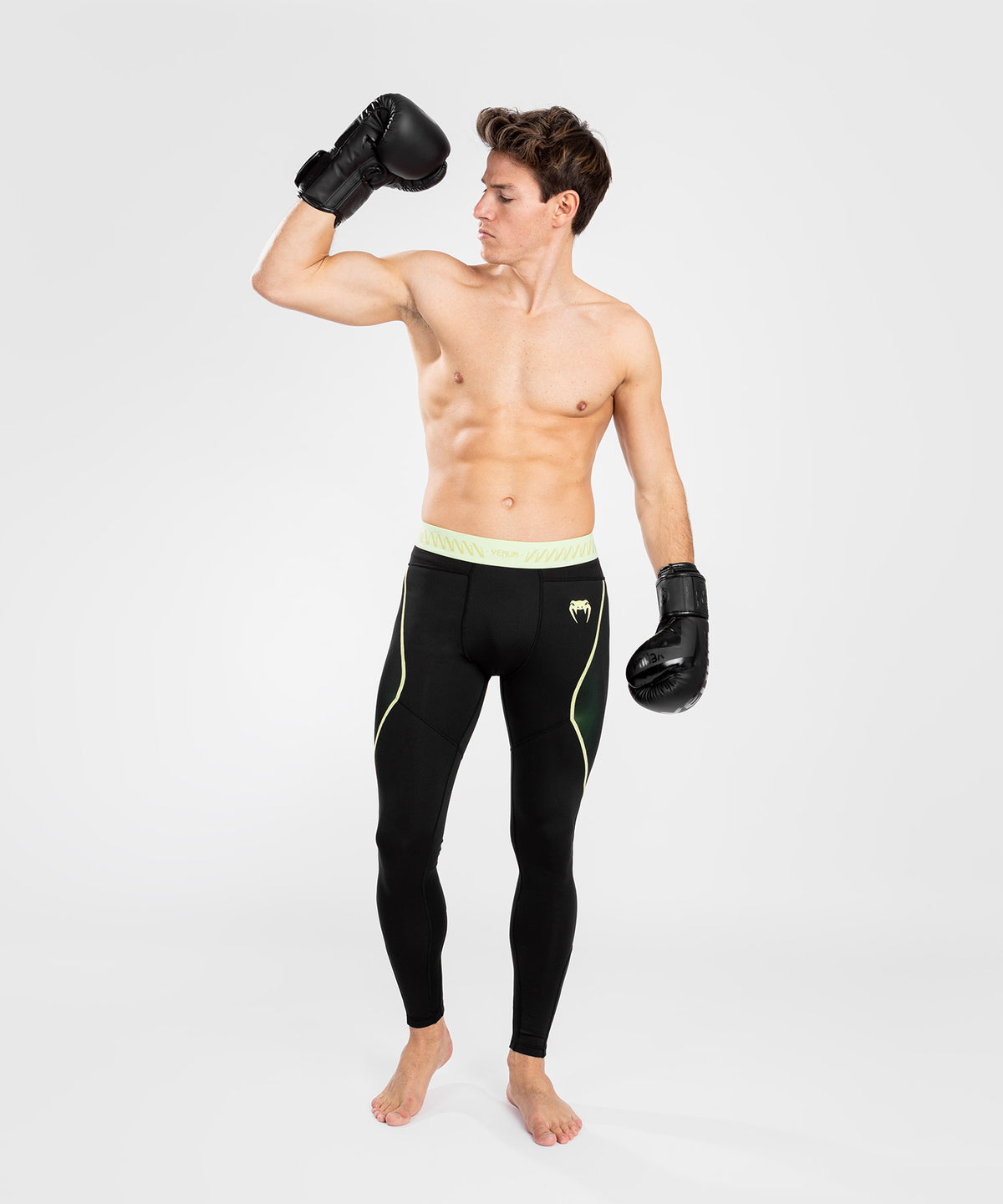 Venum Fusion 2.0 Herren Gamaschen - Schwarz/Gelb