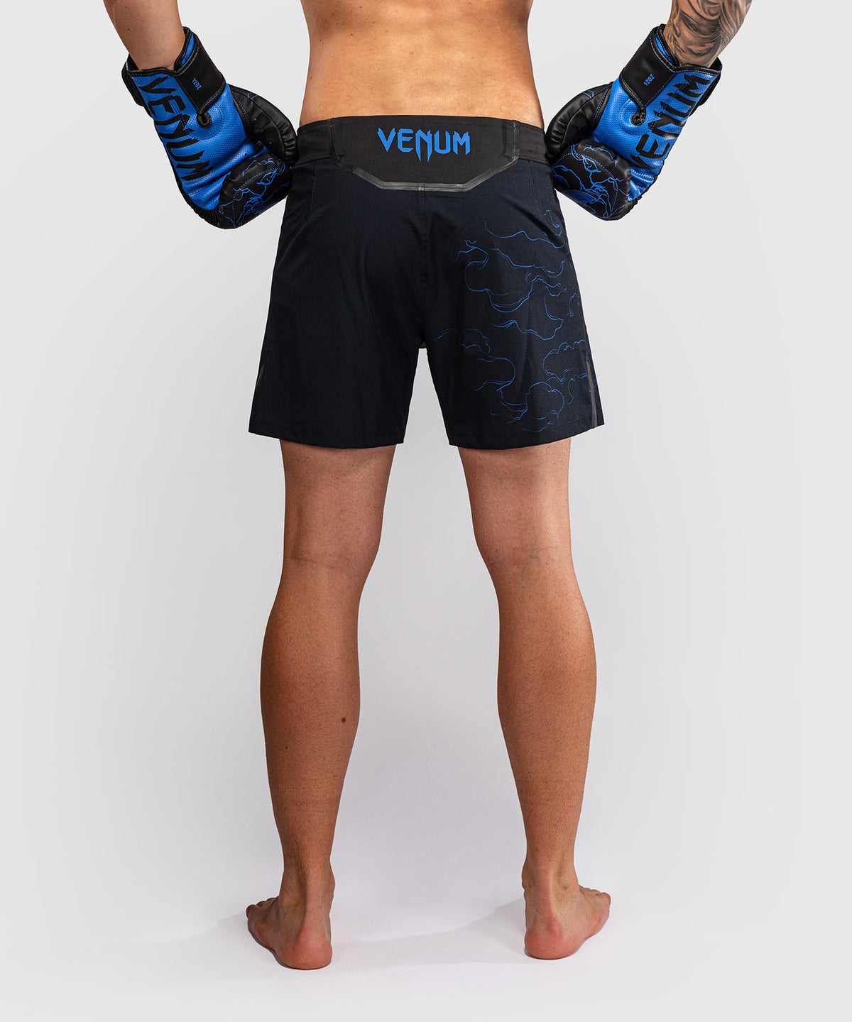 Venum Thunder Dragon Fightshorts – Schwarz/Königsblau