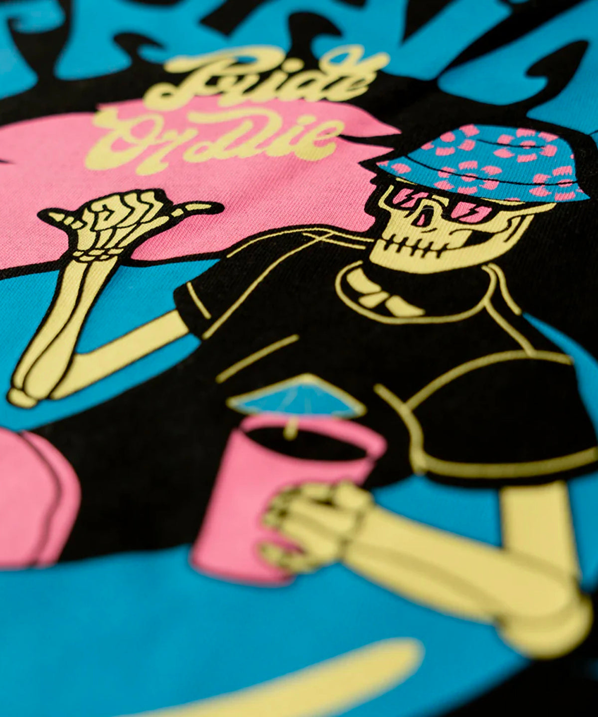 T-Shirt Pride Or Die No Training V.2 - Noir