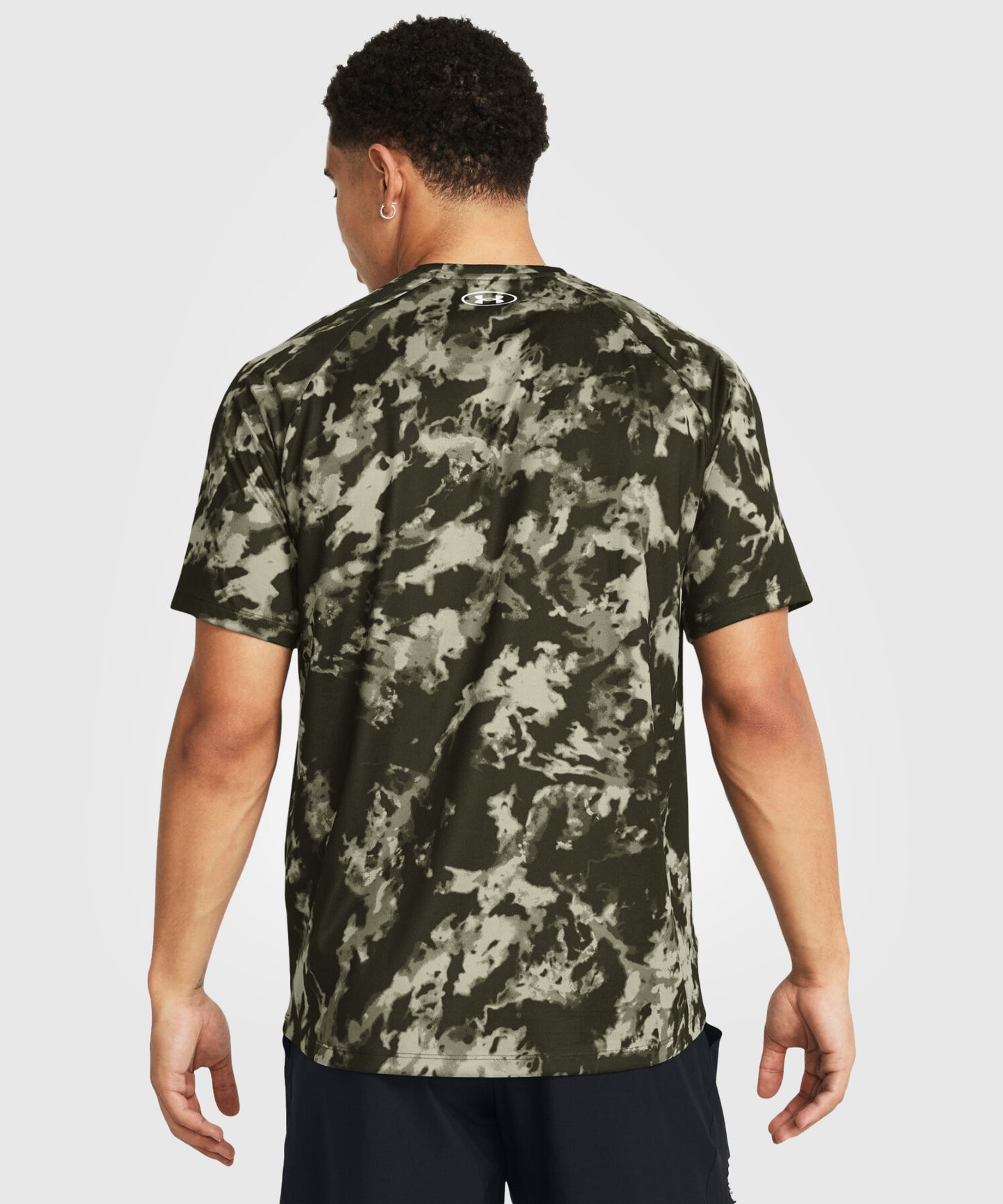 T-Shirt Under Armour Tech Abc Camo - Vert