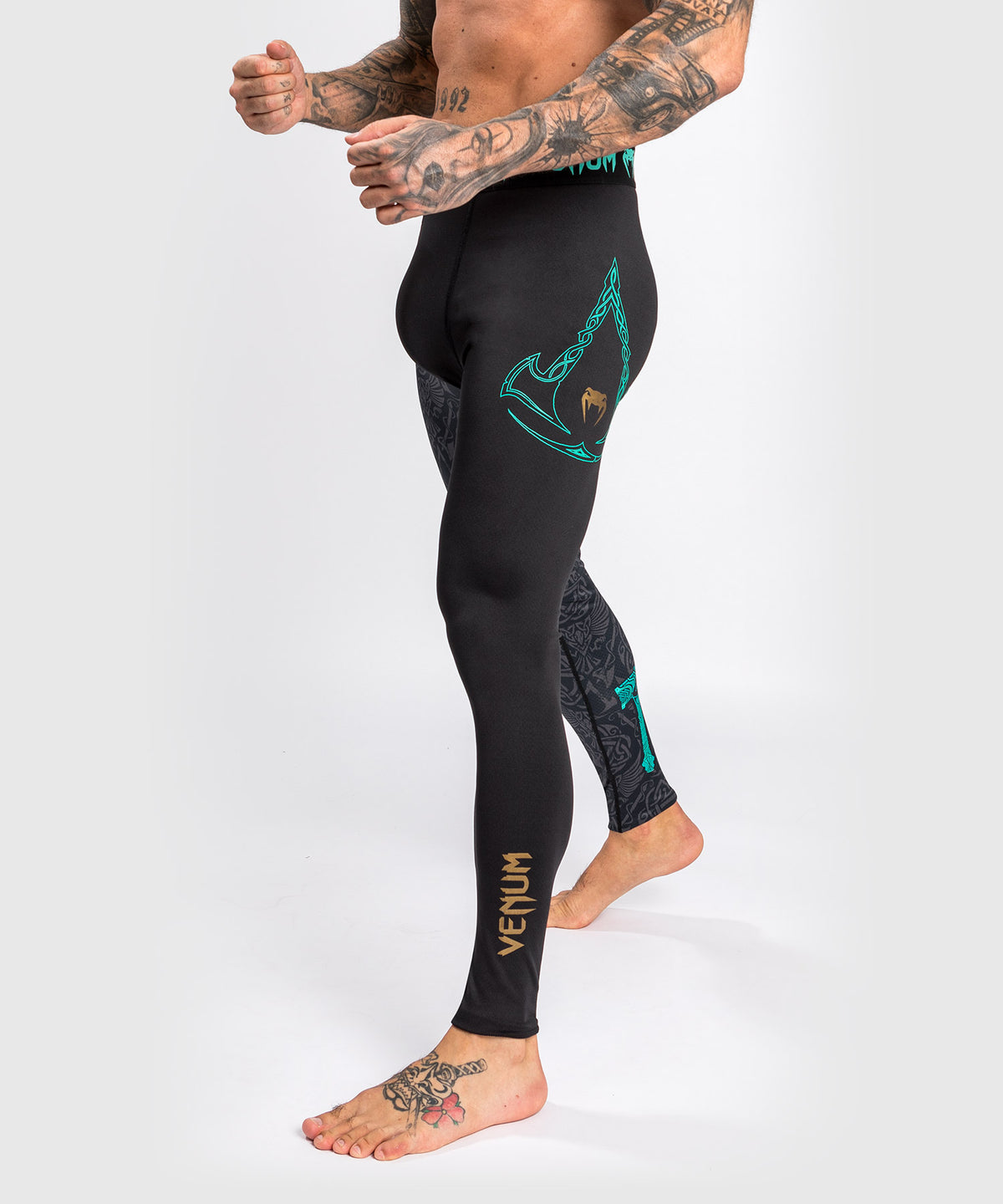 Pantalon de compression Venum Assassin's Creed Reloaded - Noir