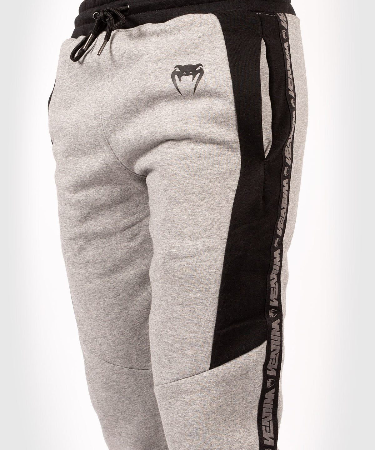 Pantalon de Jogging Venum Connect - Noir/Gris Chiné
