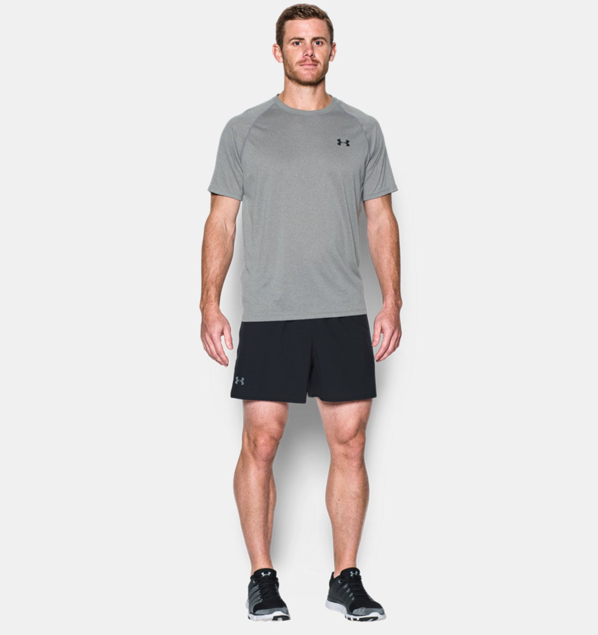 Under Armour Qualifier Shorts – Negro