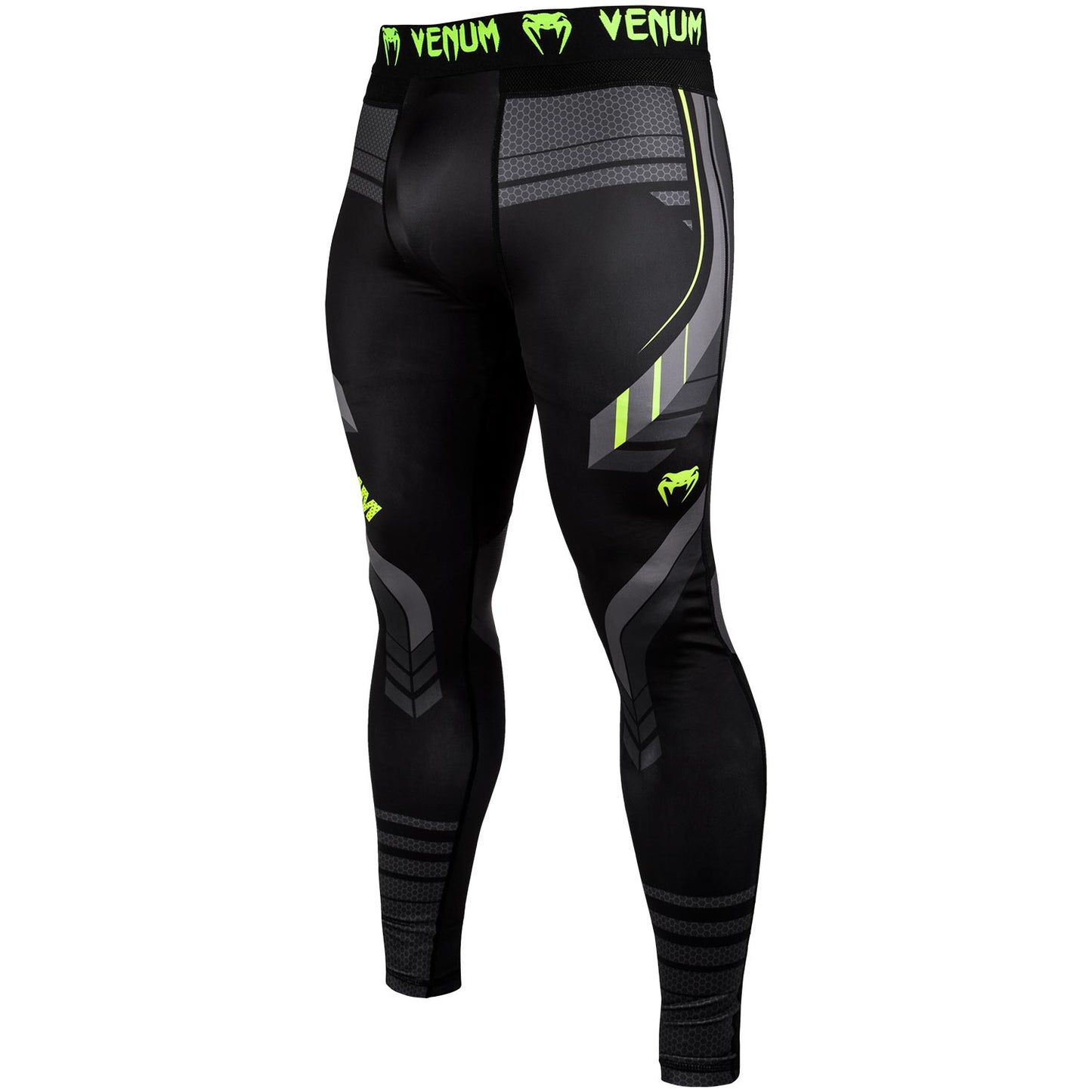 Pantalon de Compression Venum Technical 2.0 - Noir/Jaune