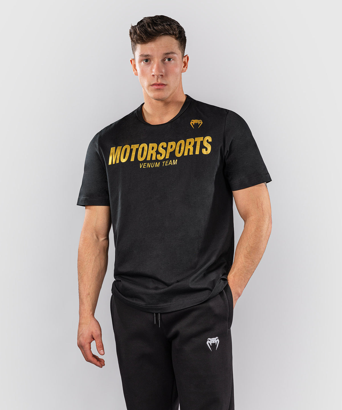 Venum Motorsports VT Maglietta – Nero/Oro