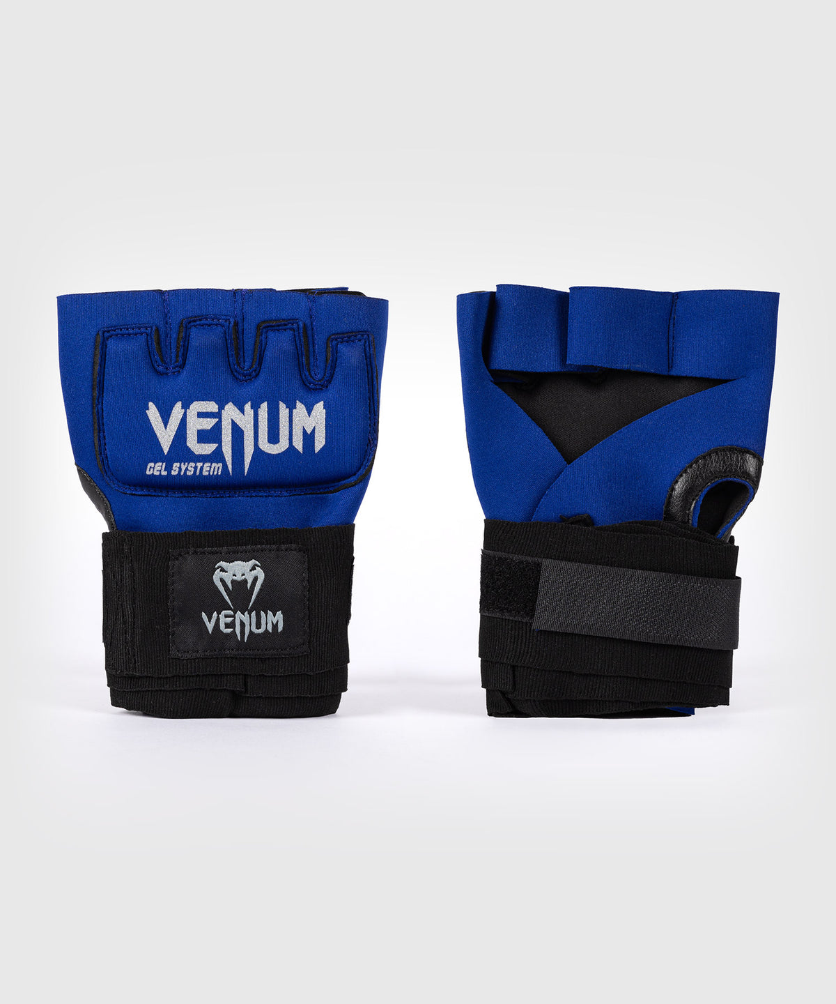 Venum Kontact Handschuh Wraps - Royalblau/Silber