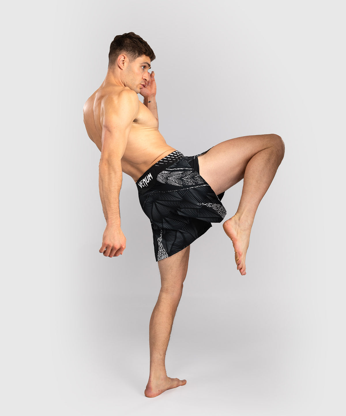 Men's UFC Zenith by Venum Black Authentic Fight Night Gladiator Fight Short
