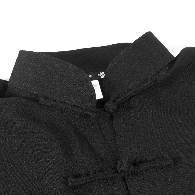 LIN Chaqueta de Kung Fu – Negro