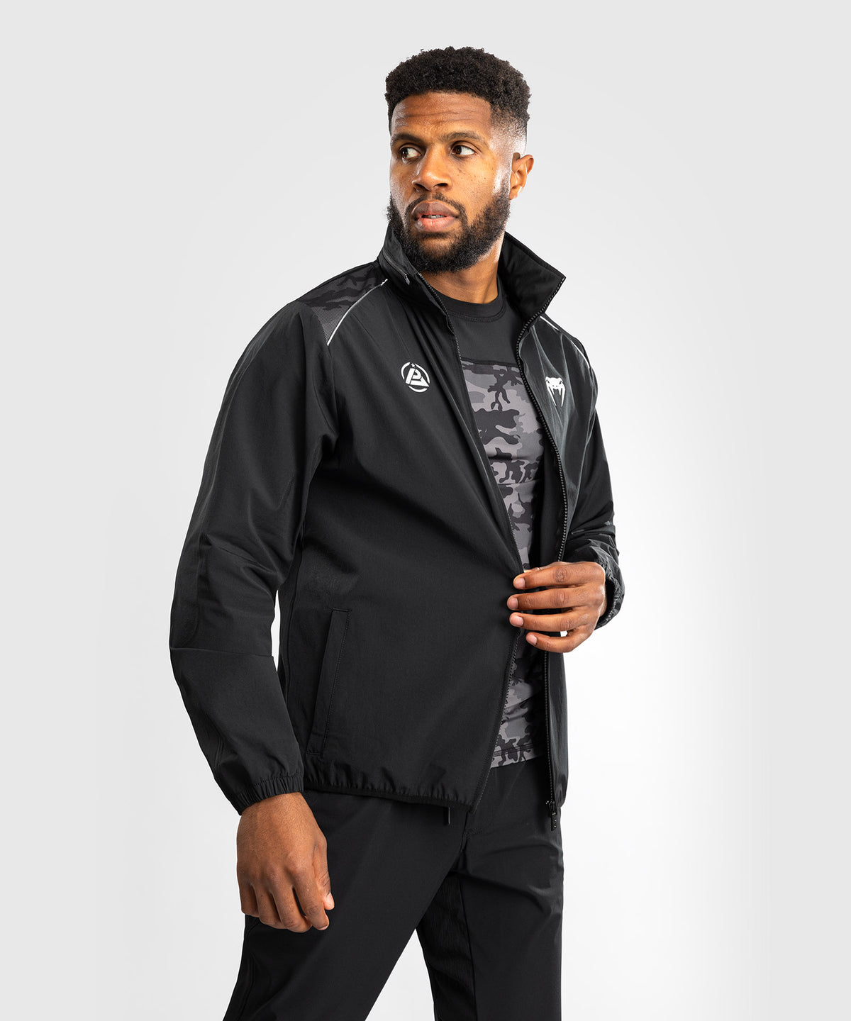 Venum x Polaris Track Jacket - Black/Storm Grey