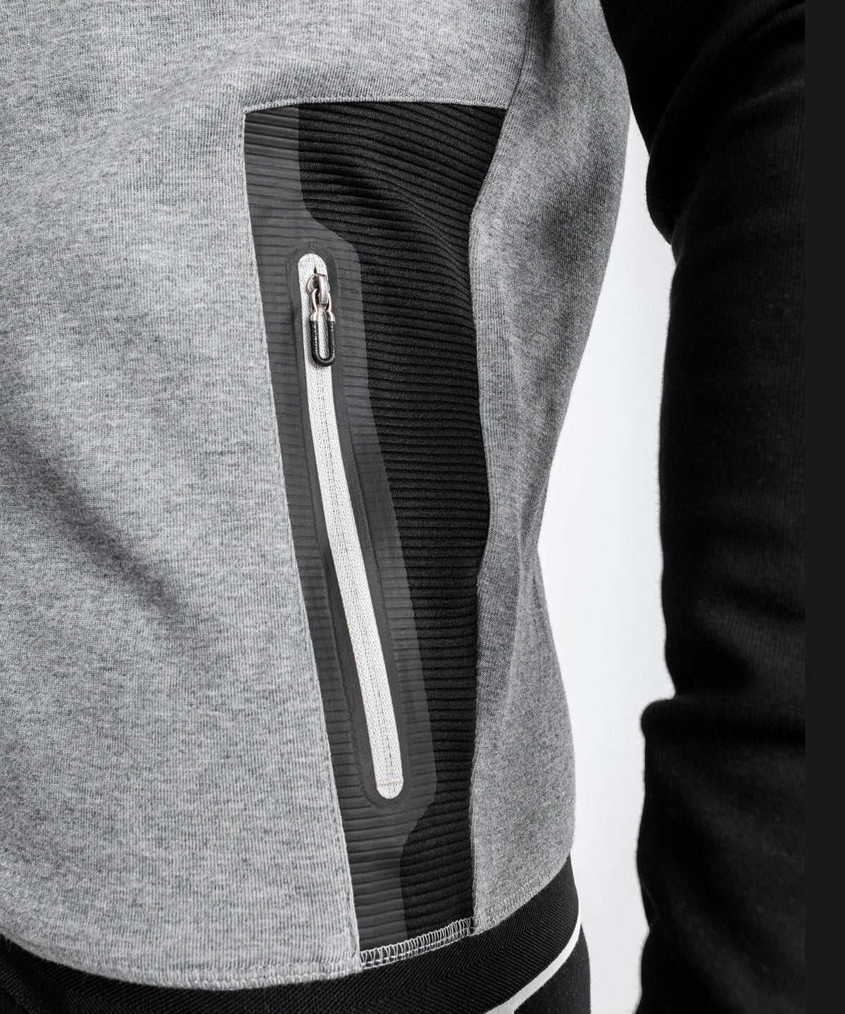 Sweatshirt à Capuche Venum Laser Evo 2.0 - Noir/Gris