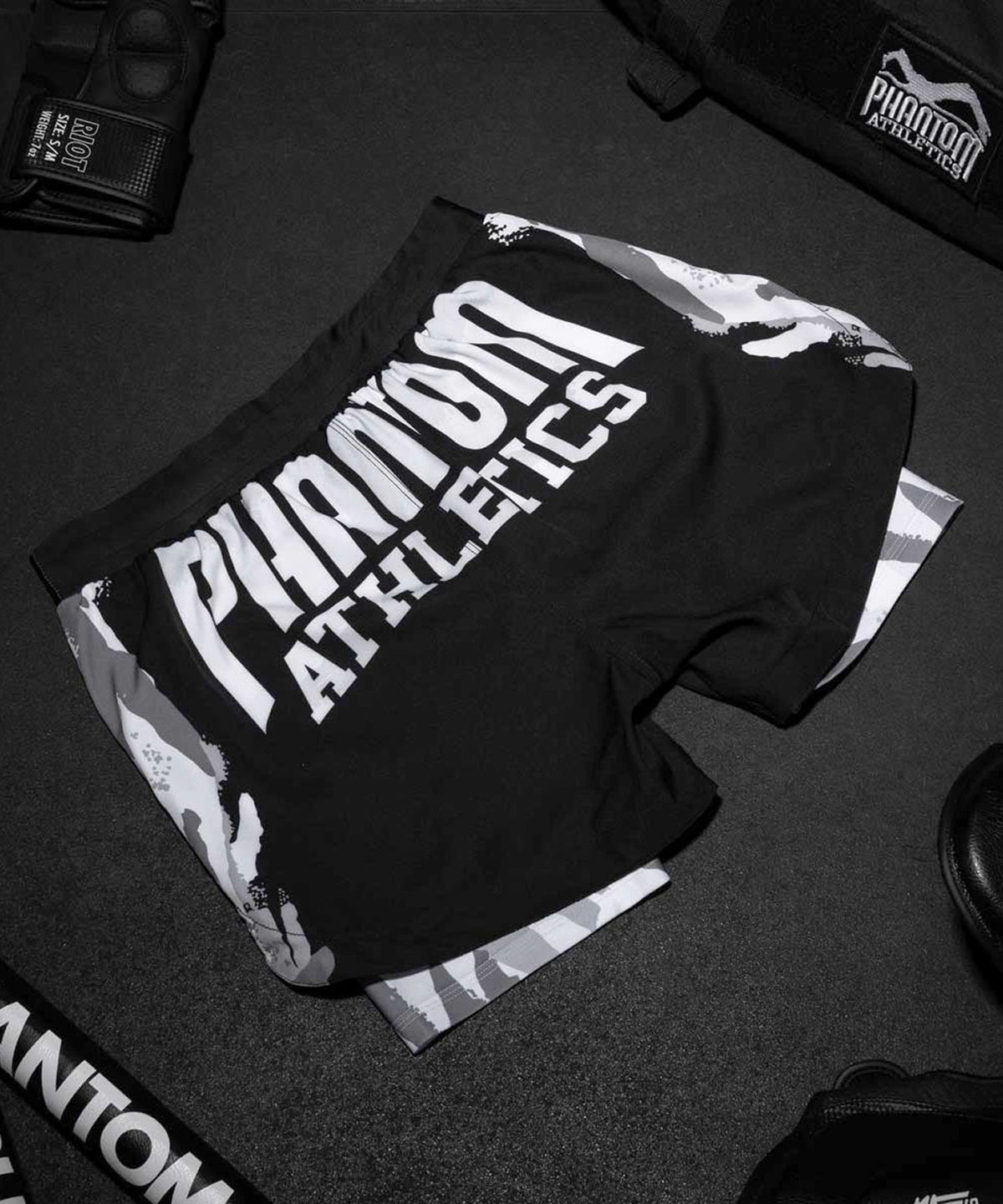 Phantom Athletics Fusion 2In1 Warfare Fightshorts - Negro